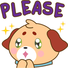 Woofie, the cute little puppy sticker #2778606