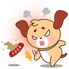 Woofie, the cute little puppy sticker #2778607