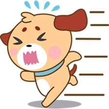 Woofie, the cute little puppy sticker #2778608