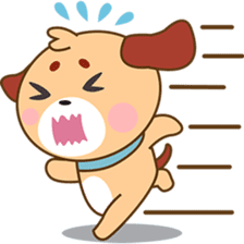 Woofie, the cute little puppy sticker #2778608