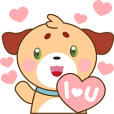 Woofie, the cute little puppy sticker #2778611