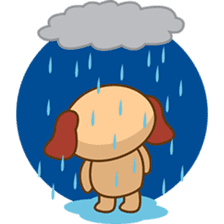 Woofie, the cute little puppy sticker #2778614