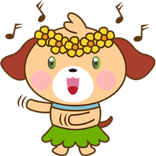 Woofie, the cute little puppy sticker #2778615