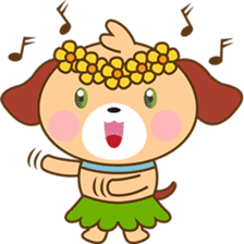 Woofie, the cute little puppy sticker #2778615