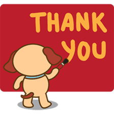 Woofie, the cute little puppy sticker #2778618