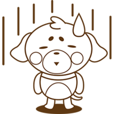 Woofie, the cute little puppy sticker #2778622