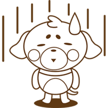 Woofie, the cute little puppy sticker #2778622