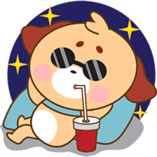 Woofie, the cute little puppy sticker #2778624