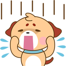 Woofie, the cute little puppy sticker #2778626