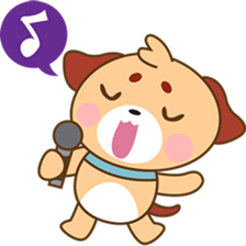 Woofie, the cute little puppy sticker #2778627