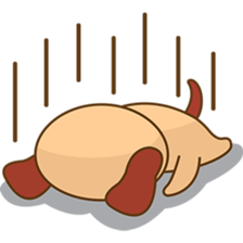 Woofie, the cute little puppy sticker #2778628