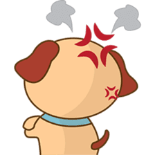 Woofie, the cute little puppy sticker #2778631