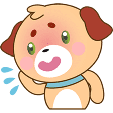 Woofie, the cute little puppy sticker #2778632