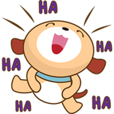 Woofie, the cute little puppy sticker #2778633