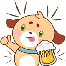 Woofie, the cute little puppy sticker #2778634