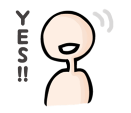 The evolved stick person sticker #2778893