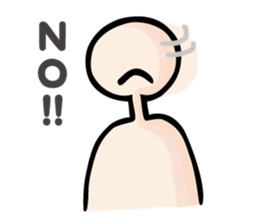 The evolved stick person sticker #2778894