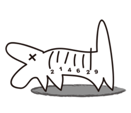 Barcode Dinosaur sticker #2778936
