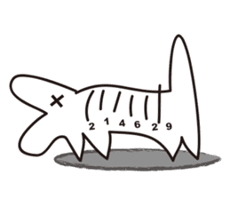 Barcode Dinosaur sticker #2778936