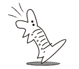 Barcode Dinosaur sticker #2778940