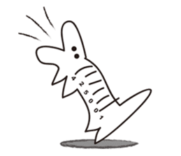 Barcode Dinosaur sticker #2778940