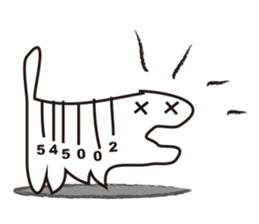 Barcode Dinosaur sticker #2778944