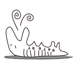 Barcode Dinosaur sticker #2778946