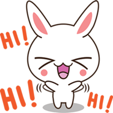 Tilly, the white bunny sticker #2779115