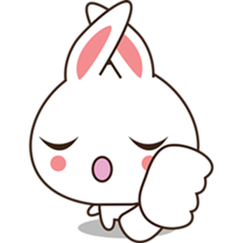 Tilly, the white bunny sticker #2779130