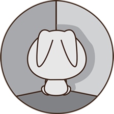 Tilly, the white bunny sticker #2779138