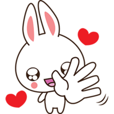 Tilly, the white bunny sticker #2779140