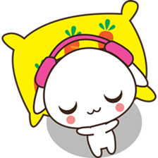 Tilly, the white bunny sticker #2779147