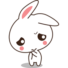 Tilly, the white bunny sticker #2779154