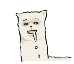 Animal of eyebrows sticker #2779257