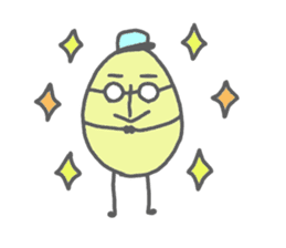 Mr Egg sticker #2779606