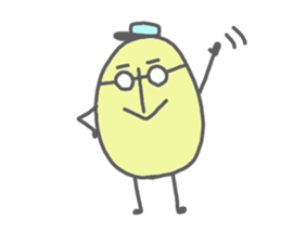 Mr Egg sticker #2779612