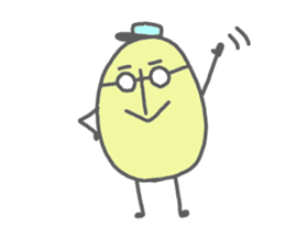 Mr Egg sticker #2779612