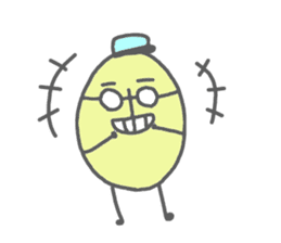 Mr Egg sticker #2779618