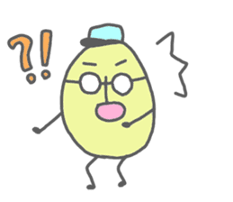Mr Egg sticker #2779626