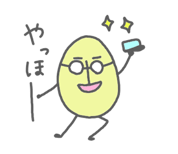 Mr Egg sticker #2779627