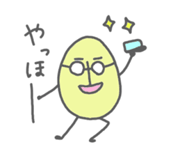 Mr Egg sticker #2779627