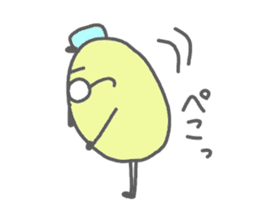 Mr Egg sticker #2779634