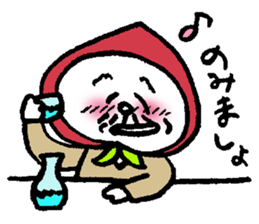 Peach head grandfather sticker #2780362