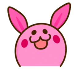 a cupcake rabbit and a cupcake Cat sticker #2780497