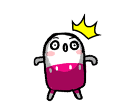 Lovely five rangers sticker #2780687