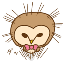 barn owl sticker #2781005