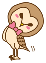 barn owl sticker #2781006