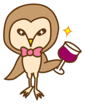 barn owl sticker #2781010