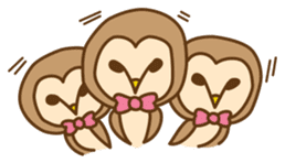 barn owl sticker #2781017