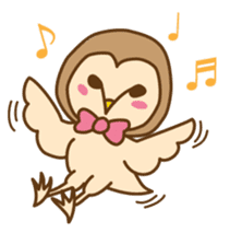 barn owl sticker #2781020